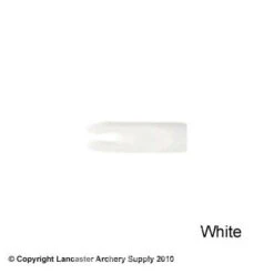 AAE Plastinocks 9/32" -Bow Shop 1010014 white