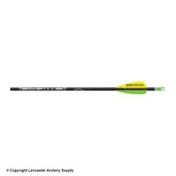 Easton Jazz Aluminum Arrow Shaft (Black - Fletched)