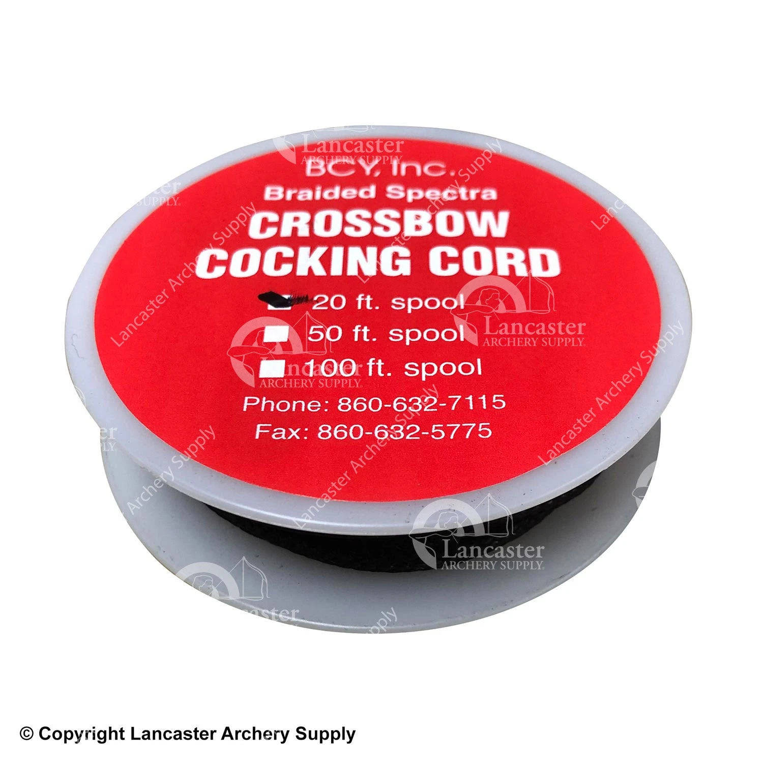 BCY Crossbow Cocking Cord 20ft Spool 1 BCY Crossbow Cocking Cord 20ft Spool