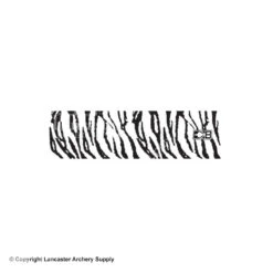 Bohning Tiger Arrow Wraps 4" (Carbon) 14 Bohning Tiger Arrow Wraps 4" (Carbon) -Bow Shop 1480048 2021 wht blk