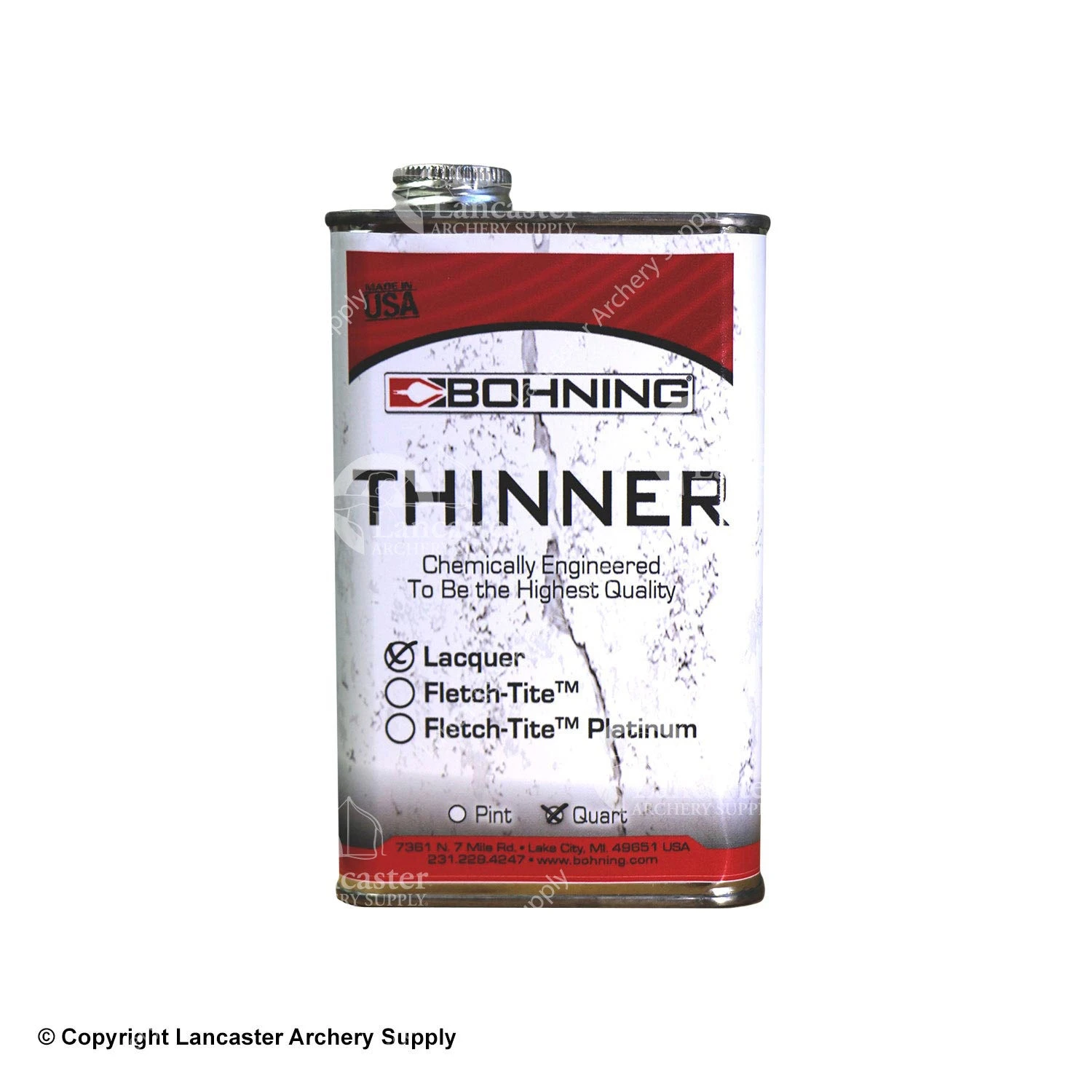 Bohning Fletch-Lac Thinner (Quart) 1 Bohning Fletch-Lac Thinner (Quart)