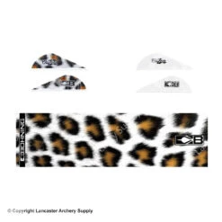 Bohning True Color Blazer Vane / Wrap Combo Kit -Bow Shop 1480242 leopard