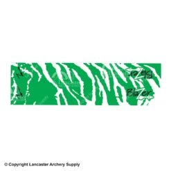 Bohning Tiger Arrow Wraps 5.5" -Bow Shop 1480291 grn wht