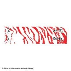 Bohning Tiger Arrow Wraps 5.5" -Bow Shop 1480291 red white