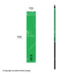 Bohning Solid Color Arrow Wraps 5.5" (Small 17/64) -Bow Shop 1480297 green