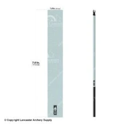 Bohning Solid Color Arrow Wraps 7" (Small 17/64) -Bow Shop 1480298 refelective