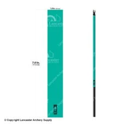 Bohning Solid Color Arrow Wraps 7" (Small 17/64) -Bow Shop 1480298 teal