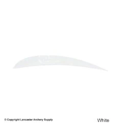Ozark 3" Parabolic Solid Color Feather 27 Ozark 3" Parabolic Solid Color Feather -Bow Shop 1610007 white