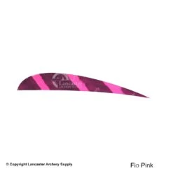 Ozark 3" Parabolic Barred Color Feather 8 Ozark 3" Parabolic Barred Color Feather -Bow Shop 1610008 flopink