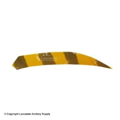 Ozark 4.5" Target Maxx Barred Color Feather -Bow Shop 1610010 flo yellow