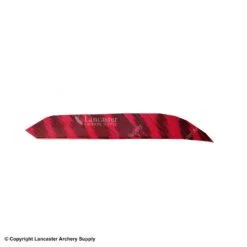 Ozark 4.5" Target Maxx Barred Color Feather -Bow Shop 1610010 red