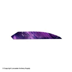 Ozark 3" Target Maxx 3D Camo Color Feather -Bow Shop 1610020 purple