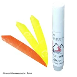 Ozark SWAG Bag Target Maxx 4.5" Complete Feather Package -Bow Shop 1610022 orange floyellow