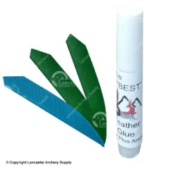 Ozark SWAG Bag Target Maxx 4.5" Complete Feather Package -Bow Shop 1610022 turquoise green