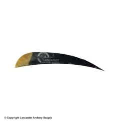 Ozark Eagle Tips 4" Parabolic Feather -Bow Shop 1610023 black bronze