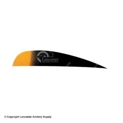 Ozark Eagle Tips 4" Parabolic Feather -Bow Shop 1610023 black orange