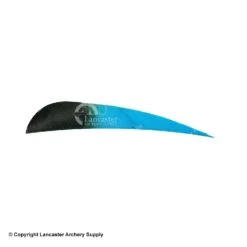 Ozark Eagle Tips 4" Parabolic Feather -Bow Shop 1610023 black teal