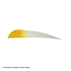 Ozark Eagle Tips 4" Parabolic Feather -Bow Shop 1610023 silver gold