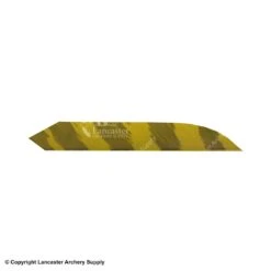 Ozark 3.5" Victory Target Maxx Barred Color Feather 11 Ozark 3.5" Victory Target Maxx Barred Color Feather -Bow Shop 1610028 yellow