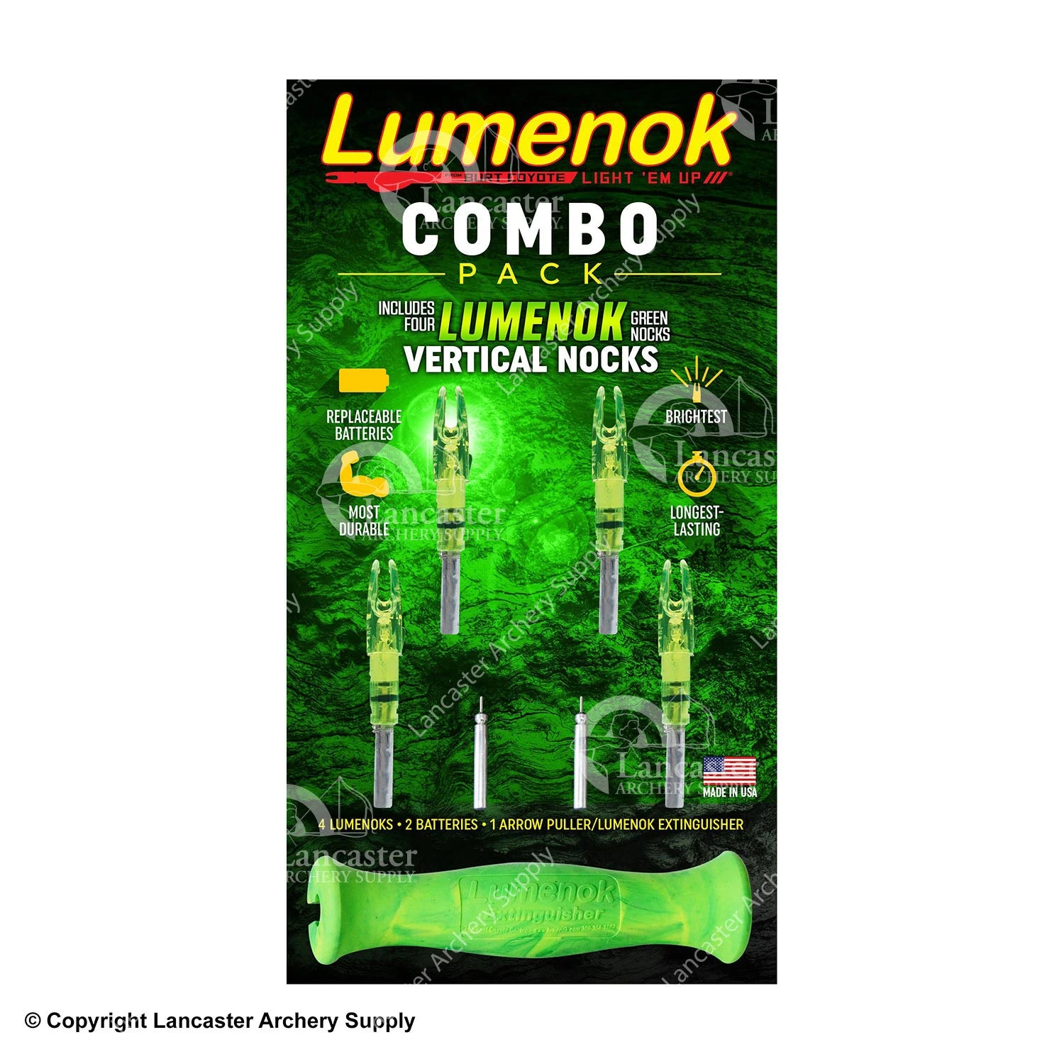 Lumenok Signature Lighted Nock Combo Pack 2 Lumenok Signature Lighted Nock Combo Pack - Image 2