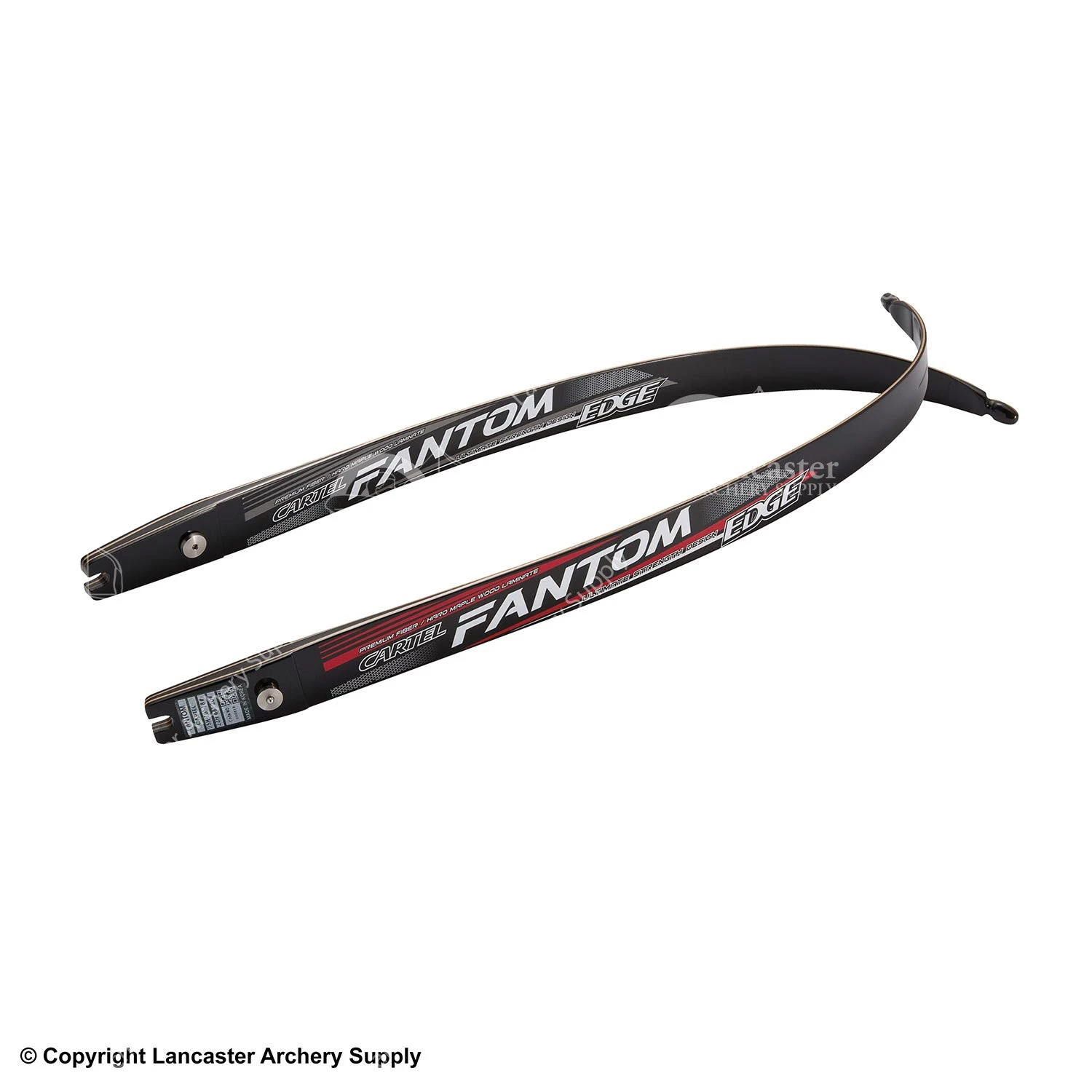 Cartel Fantom Wood/Glass ILF Recurve Limbs 1 Cartel Fantom Wood/Glass ILF Recurve Limbs