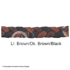 CR Braided Sling W/ Metal Bracket (Camo) -Bow Shop 1900006 ltbr dkbr blk