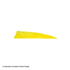 Gateway 4" Shield Feather -Bow Shop 2270007 yellow