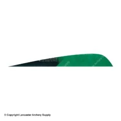 Gateway 5" Parabolic Hann-Bun Kuro Feather -Bow Shop 2270076 green
