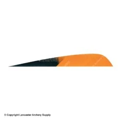 Gateway 5" Parabolic Hann-Bun Kuro Feather -Bow Shop 2270076 orange