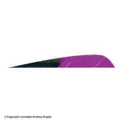 Gateway 5" Parabolic Hann-Bun Kuro Feather -Bow Shop 2270076 purple