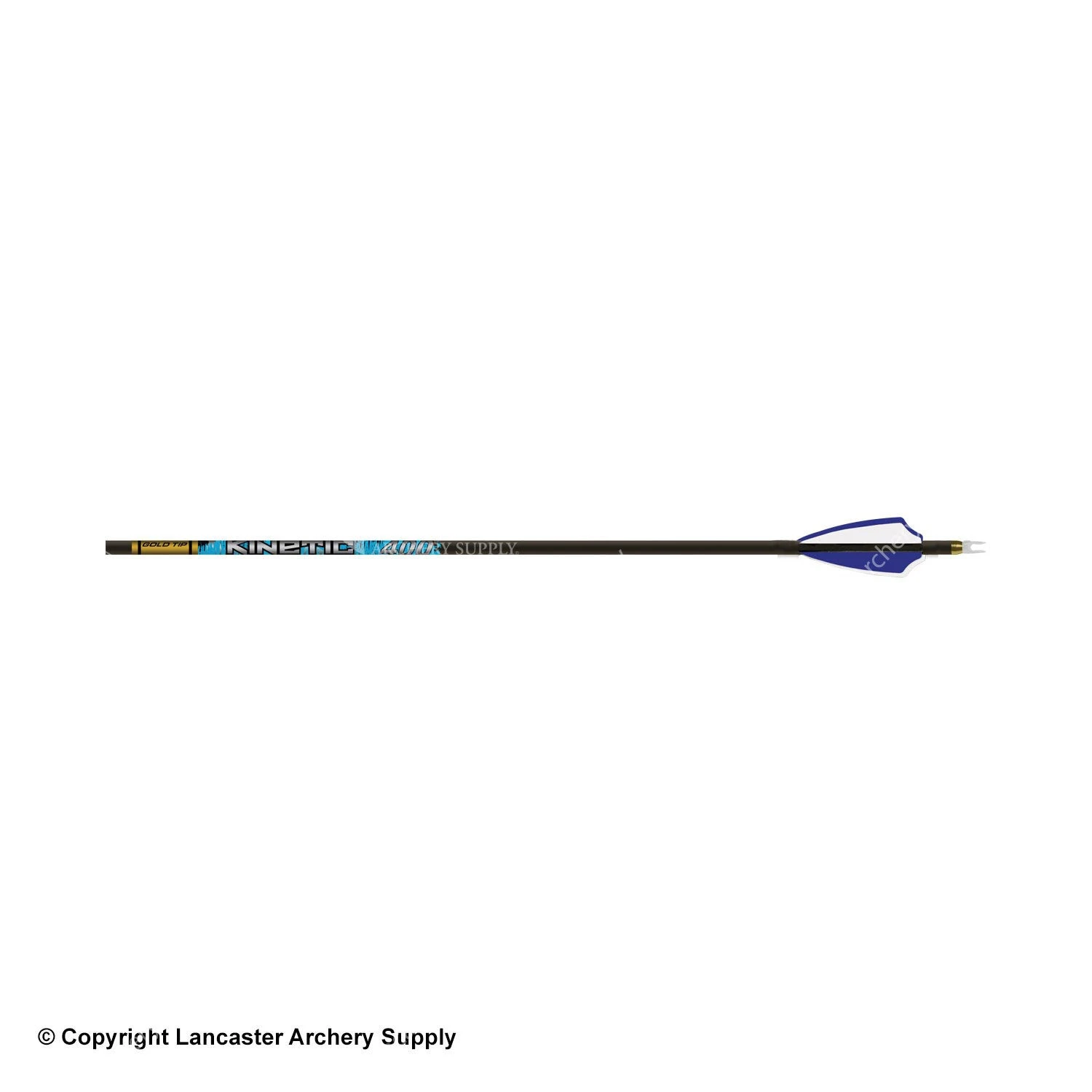 Gold Tip Kinetic Kaos Fletched Arrows 1 Gold Tip Kinetic Kaos Fletched Arrows