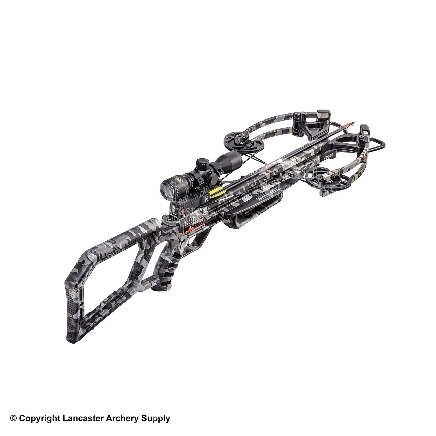 Wicked Ridge M-370 Crossbow Package W/ Rope Sled (Peak Camo) 1 Wicked Ridge M-370 Crossbow Package W/ Rope Sled (Peak Camo)