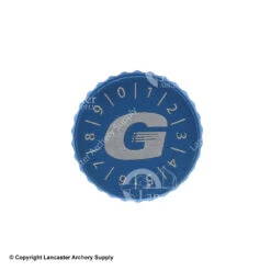 Black Gold Competition 2A Colored Sight Knob Kit -Bow Shop 3200050 blue