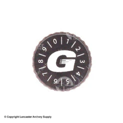 Black Gold Competition 2A Colored Sight Knob Kit -Bow Shop 3200050 titanium