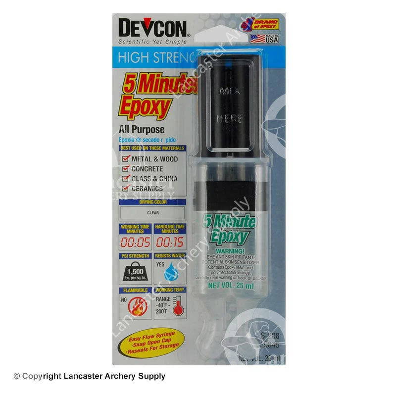 Pine Ridge Devcon 5 Minute Epoxy 1 Pine Ridge Devcon 5 Minute Epoxy