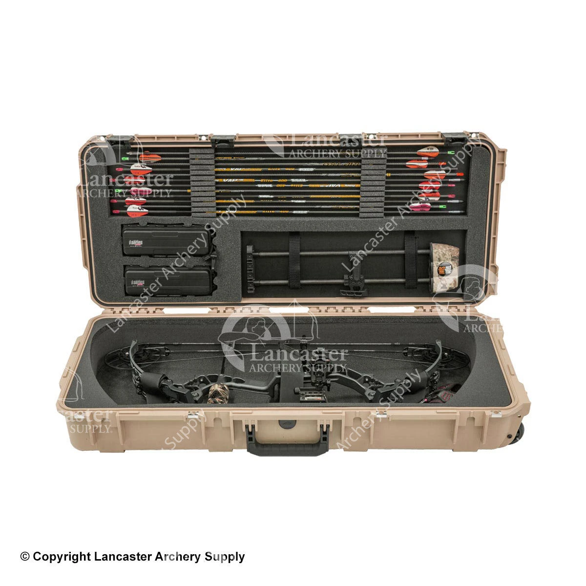 SKB ISeries 3i-3614-PL Parallel Limb Bow Case (Tan) 2 SKB ISeries 3i-3614-PL Parallel Limb Bow Case (Tan) - Image 2