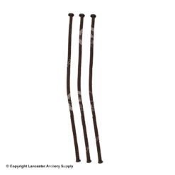 GAS Bowstrings Pre Cut Hunter D-Loops -Bow Shop 4720085 brown