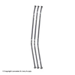 GAS Bowstrings Pre Cut Hunter D-Loops -Bow Shop 4720085 silver