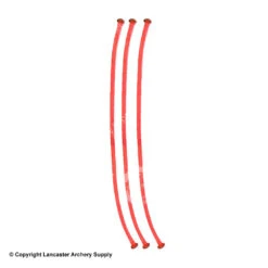 GAS Bowstrings Pre Cut Target D-loops -Bow Shop 4720086 electric red