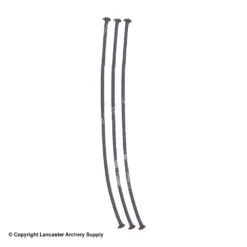 GAS Bowstrings Pre Cut Target D-loops -Bow Shop 4720086 gunmetal