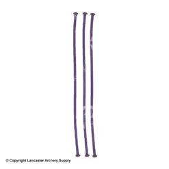 GAS Bowstrings Pre Cut Target D-loops -Bow Shop 4720086 purple