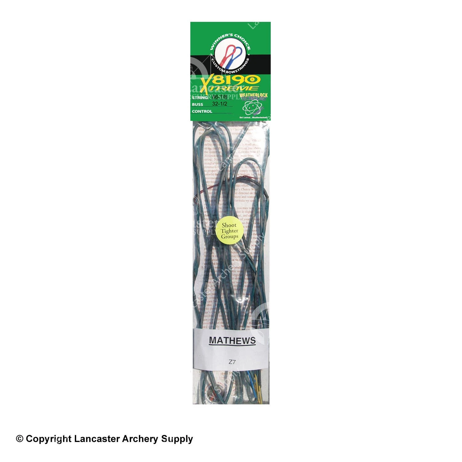 Winner's Choice Custom 2 Cam Bowstring 1 Winner's Choice Custom 2 Cam Bowstring