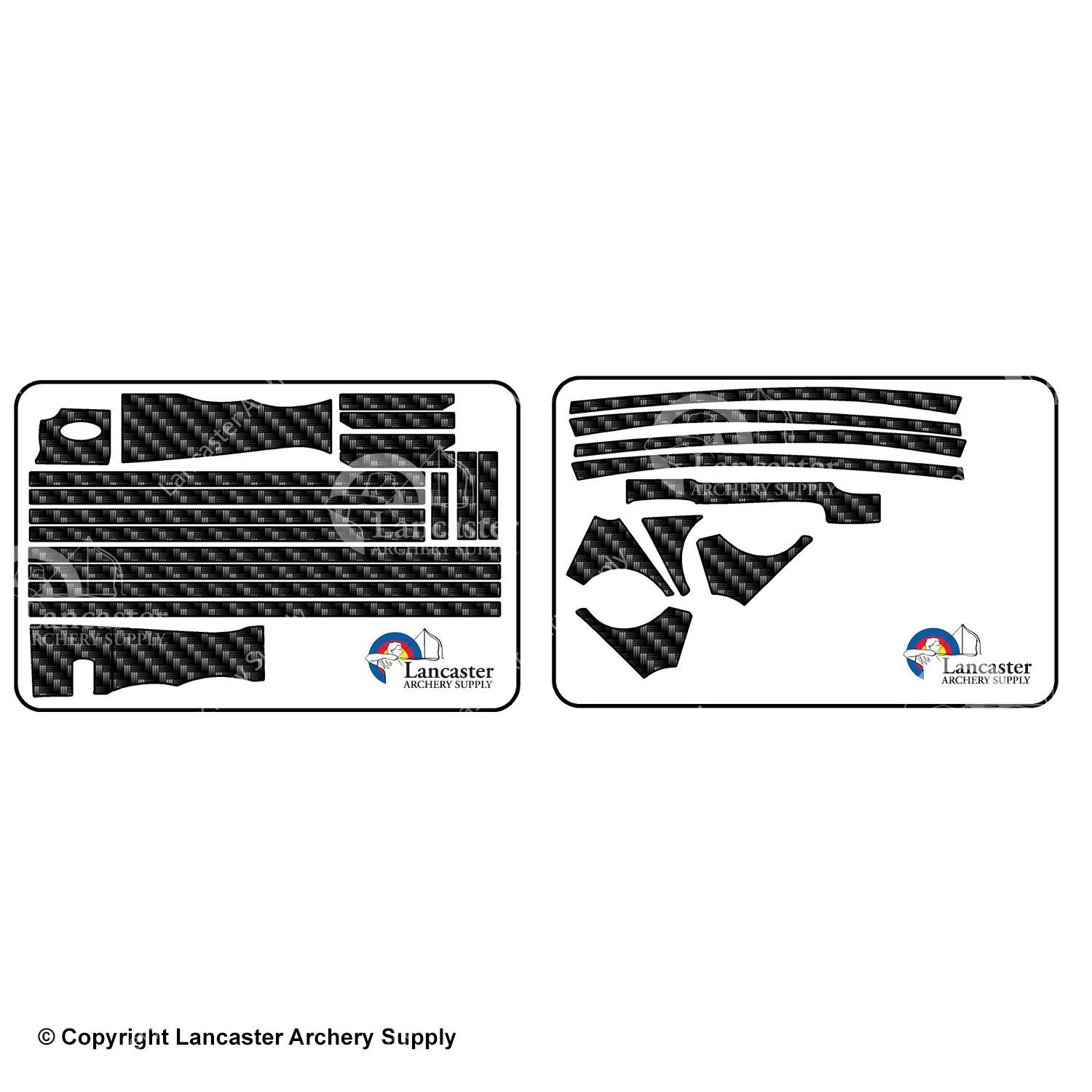 Genesis Bow Carbon Decal Kit 1 Genesis Bow Carbon Decal Kit