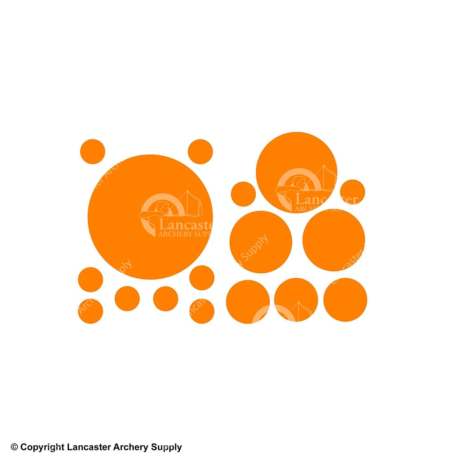 Precision Archery Reticles Practice Dots (Redding) 1 Precision Archery Reticles Practice Dots (Redding)