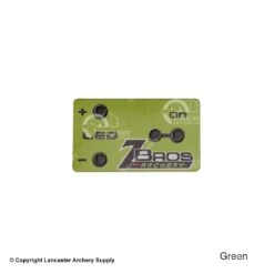 Zbros Pro-Optic Replacement Label -Bow Shop 9940008 green
