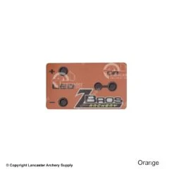 Zbros Pro-Optic Replacement Label -Bow Shop 9940008 orange