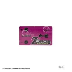 Zbros Pro-Optic Replacement Label -Bow Shop 9940008 pink