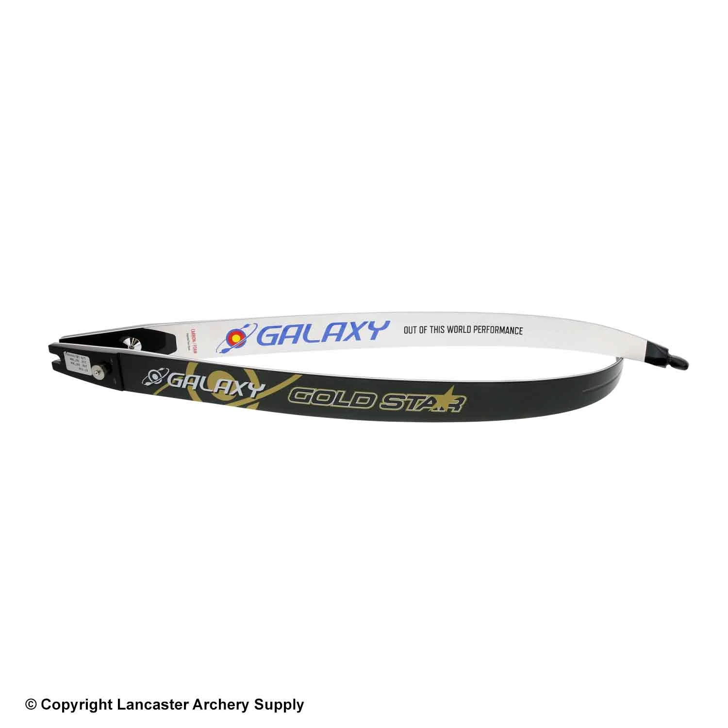 Galaxy Gold Star Recurve Limbs (Open Box X1031009) 1 Galaxy Gold Star Recurve Limbs (Open Box X1031009)