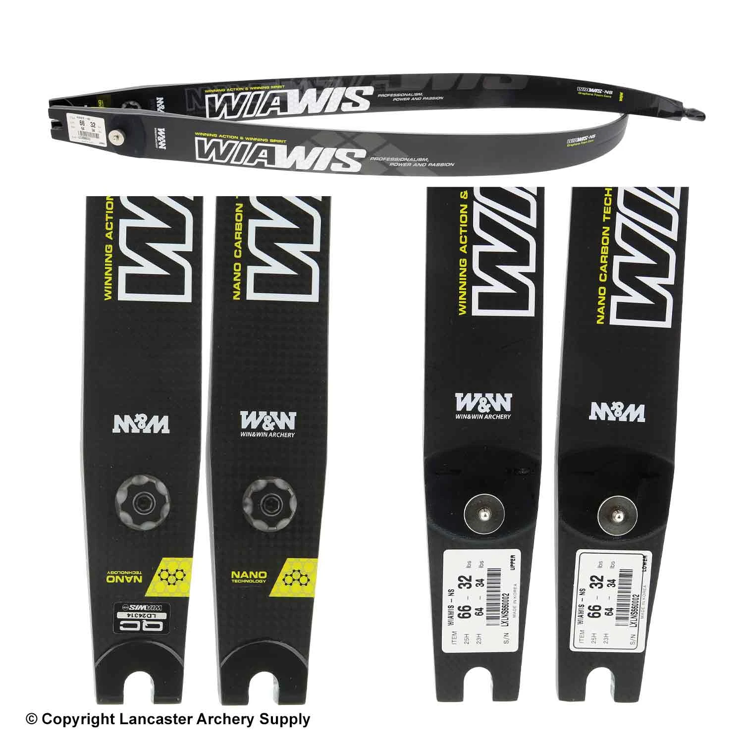 Win&Win WIAWIS NS Recurve Limbs (Open Box X1032216) 2 Win&Win WIAWIS NS Recurve Limbs (Open Box X1032216) - Image 2